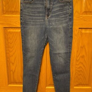 American Eagle Outfitters Dark Blue Skinny Jeans